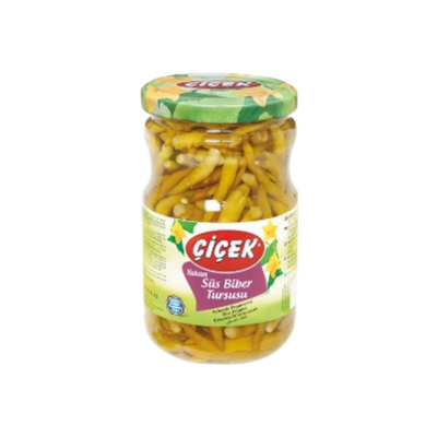 Marinuoti pipirai su gėlėmis 370g