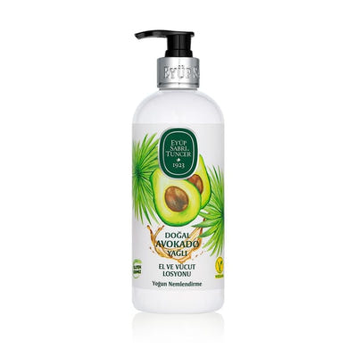 Eyup Sabri Tuncer Roku un ķermeņa losjons ar organisko avokado eļļu 500 ml