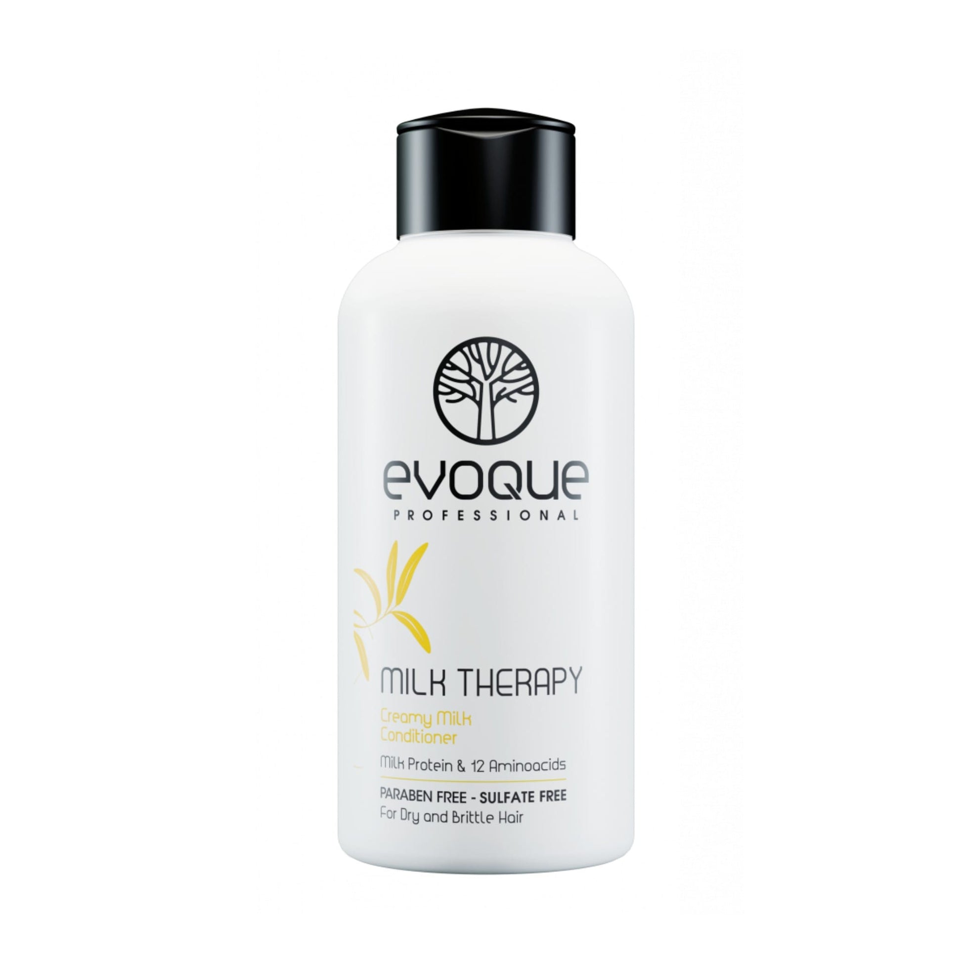 EVOQUE PROFESSİONAL MİLK THERAPY, krēmveida piena šampūns, ceļojumu izmērs, 100ml 