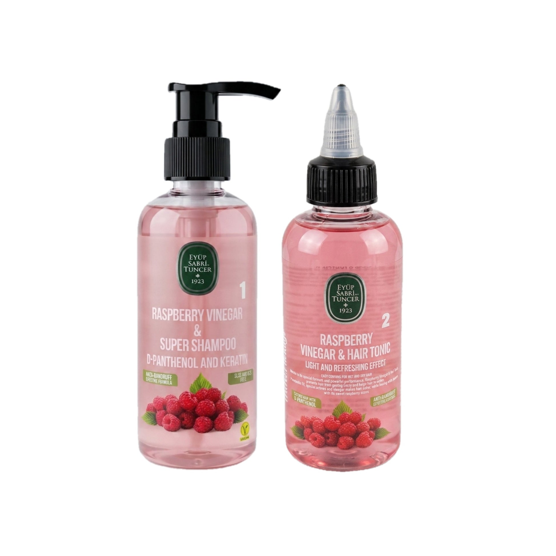 Eyup Sabri Tuncer šampūns + toniks ar aveņu etiķi, KOMPLEKTS, 100ml + 100ml Eyup Sabri Tuncer šampūns + toniks ar aveņu etiķi, KOMPLEKTS, 100ml + 100ml