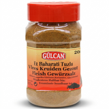 Gaļas garšvielu maisījums ar sāli, Gülcan Baharat, 200g