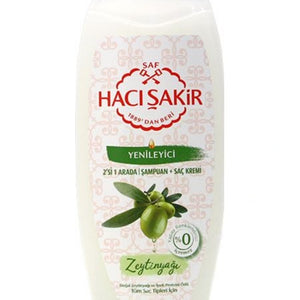 HS Šampūns + Matu krēms 2 in 1, ar olīveļļu, 500ml