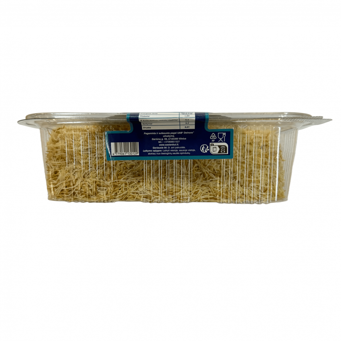 Grauzdēta, plāni sagriezta KADAYIF mīkla, IBRAHIM, 200 g