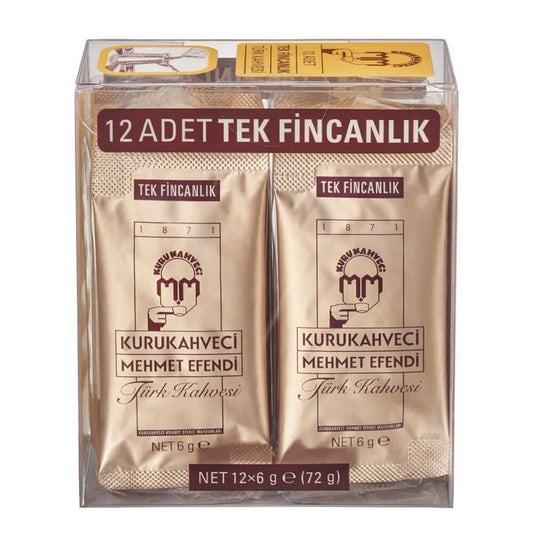 Mehmet Efendi kafija 12x6 g porcijas mini iepakojumos