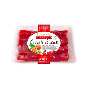 Lokma's granātābolu standziņas ar valriekstiem, uz šķīvja 300g