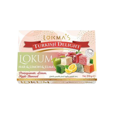 Lokmos mišrių vaisių lokumas 300g
