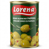 Lorena, Zeytin Zaļās olīvas ar papriku, 300g