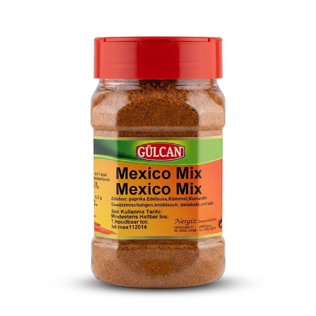 Meksikas garšvielu maisījums, Gülcan Baharat, 250g 