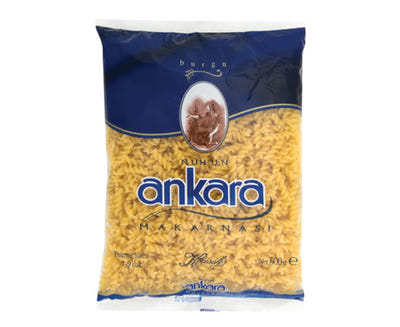 Ankara nūdeļu pasta Fusilli burgu 500g