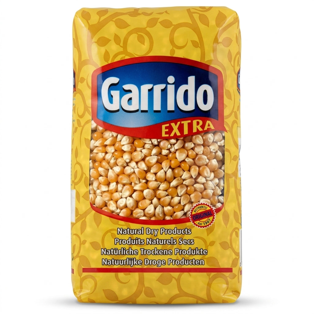 Kukurūza popkornam, GARRIDO, 1 kg