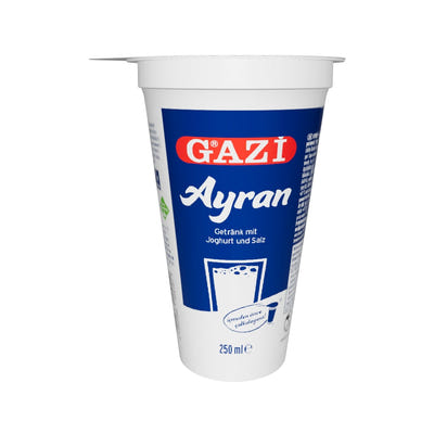 Gazi stiklinis ayranas, airanas 250ml