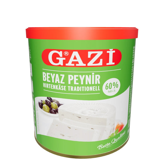 Gazi Tradicionāls govs piena siers 60% tauku 750g/500g