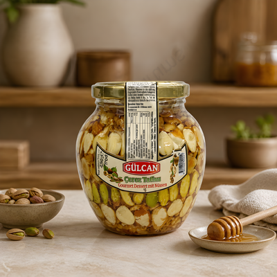 Enerģijas un spēka maisījums ar riekstiem un medu, Gülcan, 420g