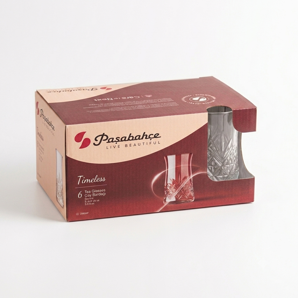 Paşabahçe timeless 160cc Türk çayı bardağı 6 adet 