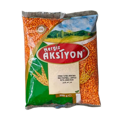 Aksiyon raudonos lęšiai 800g