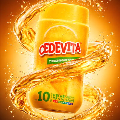 Cedevita, citronu beramā tēja granulās 200g
