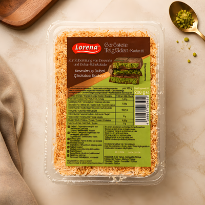 Grauzdēts kataifi Dubaja šokolādei (kadayif) 200g