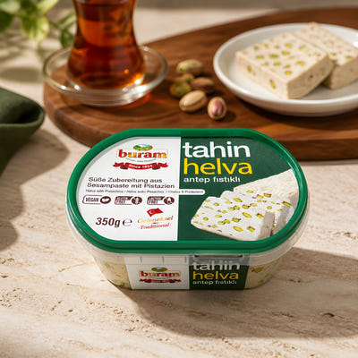 Buram Halva ar pistācijām 350g
