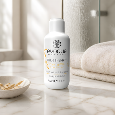 EVOQUE PROFESSIONAL MILK THERAPY, krēmveida piena kondicionieris, ceļojumu izmērs, 100ml