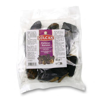 Saulē kaltēti baklažāni, GÜLCAN, (Kurutulmuş Patlıcan), 40g 