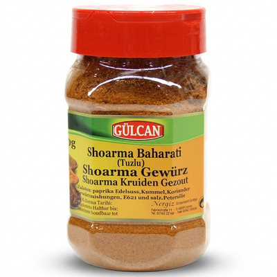 Šaurmas garšvielu maisījums ar sāli, Gülcan Baharat, 250g