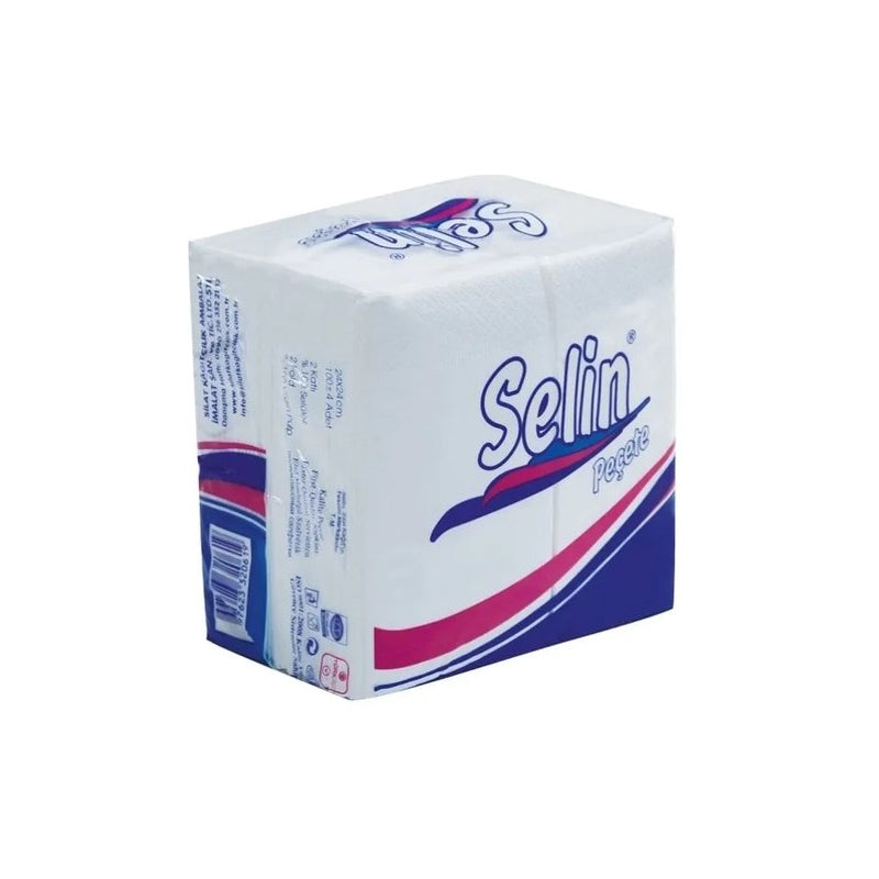SELIN Kokteiļu Salvetes, 2 - kārtas, 24x24cm (1/8 locījums) – 100 gab. SELIN Kokteiļu Salvetes, 2 - kārtas, 24x24cm (1/8 locījums) – 100 gab.
