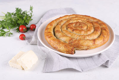 Lezza sūrio spiralinis pyragas 800g