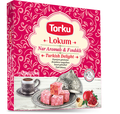 TORKU lukums ar granātābolu un lazdu riekstu garšu 390G