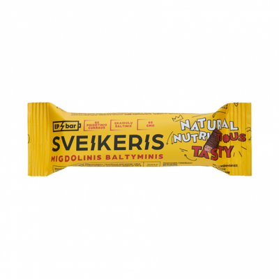 Veselīgais proteīna batoniņš ar mandelēm, Sveikeris, EPBAR, 50g