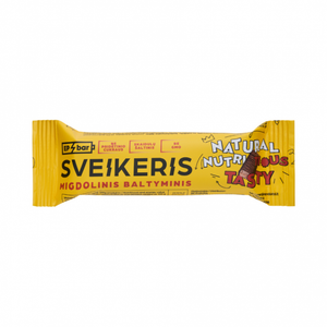 Veselīgais proteīna batoniņš ar mandelēm, Sveikeris, EPBAR, 50g