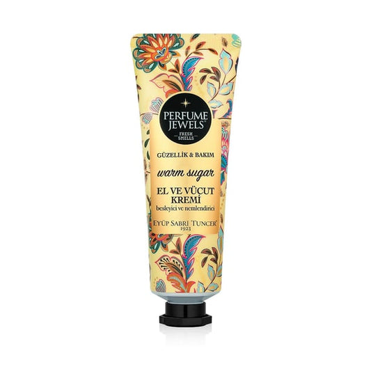 Perfume Jewels Warm Sugar krēms  rokām un Ķermenim 50 ml